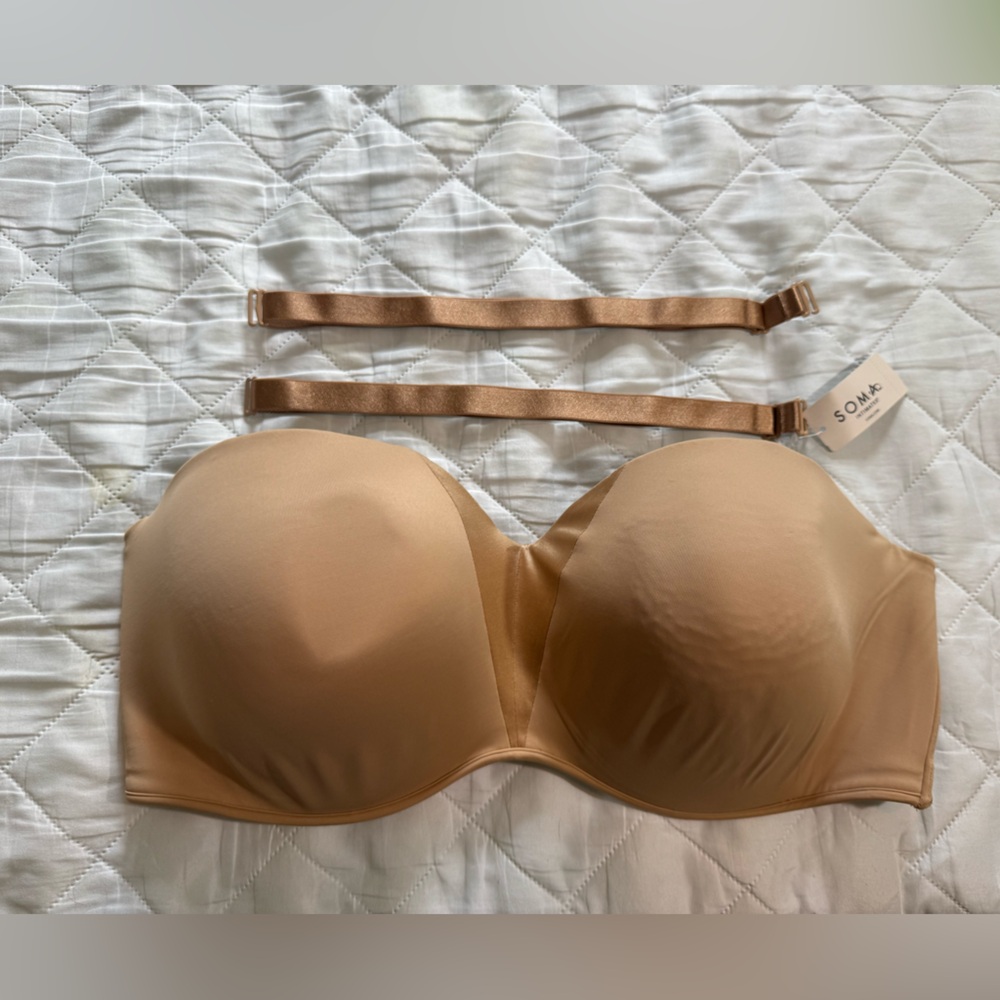 Soma Strapless Bra with Optional, Adjustable Straps